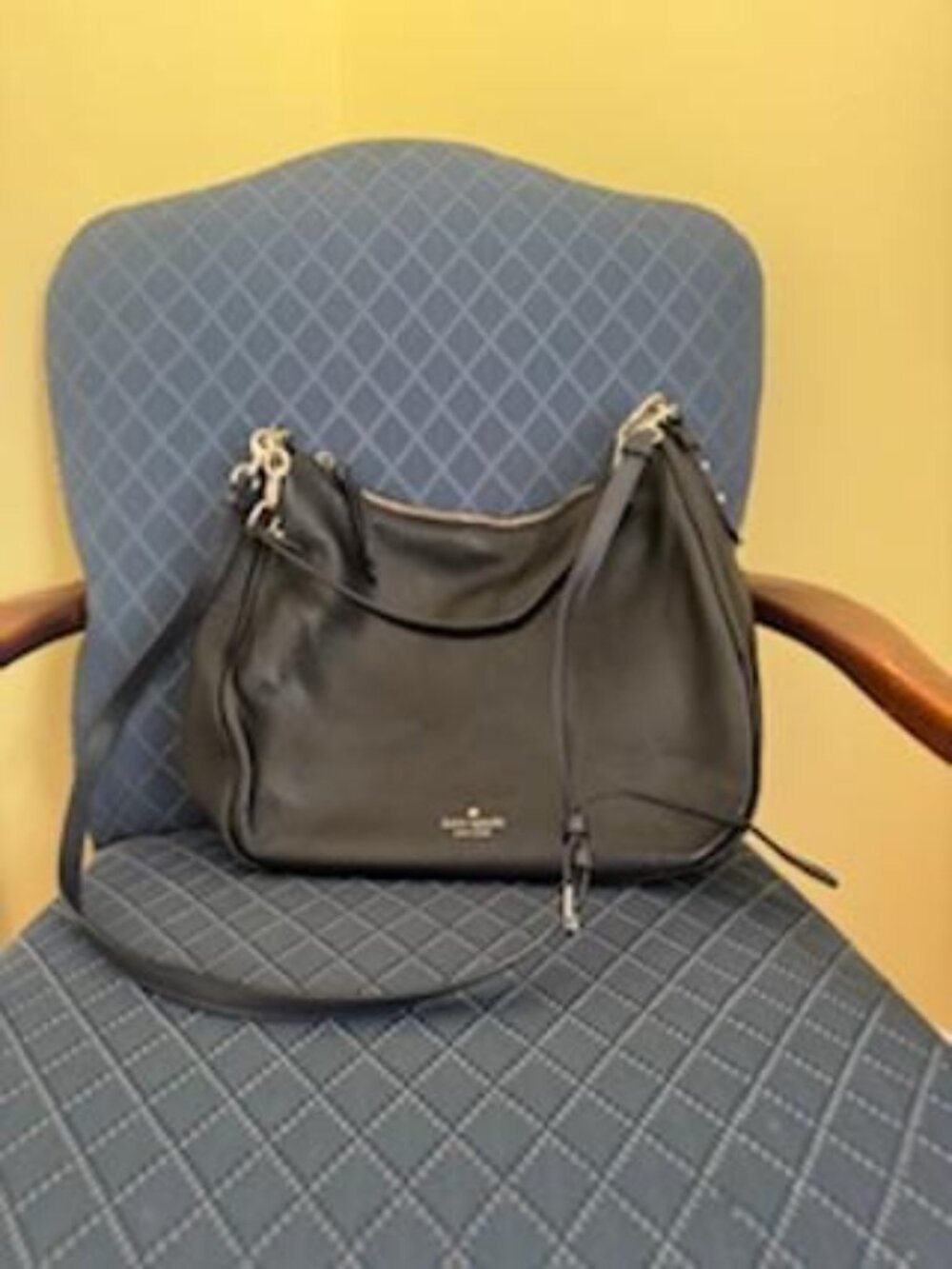 Kate Spade Mulberry Street Vivian Hobo Bag Black